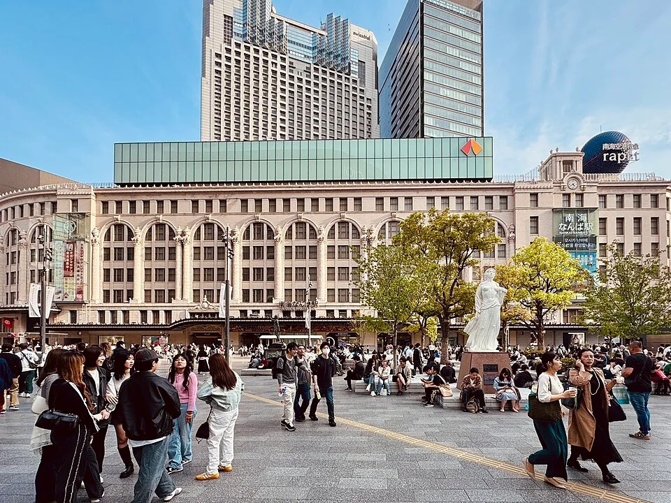 Nankai Namba Station plaza