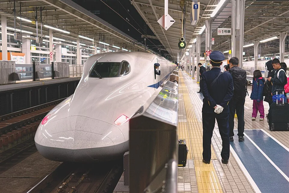 Shinkansen at Shin-Osaka