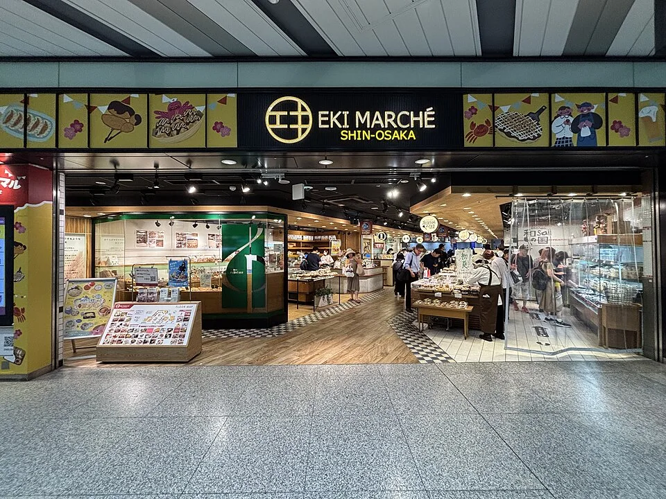 Eki Marche station dining