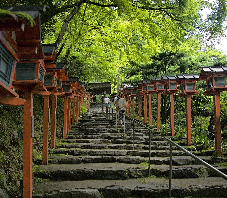Kifune Shrine in Kyoto