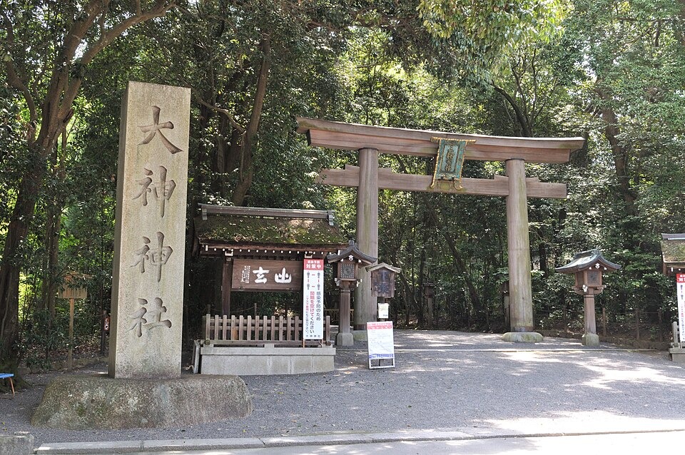 Omiwa Shrine in Nara