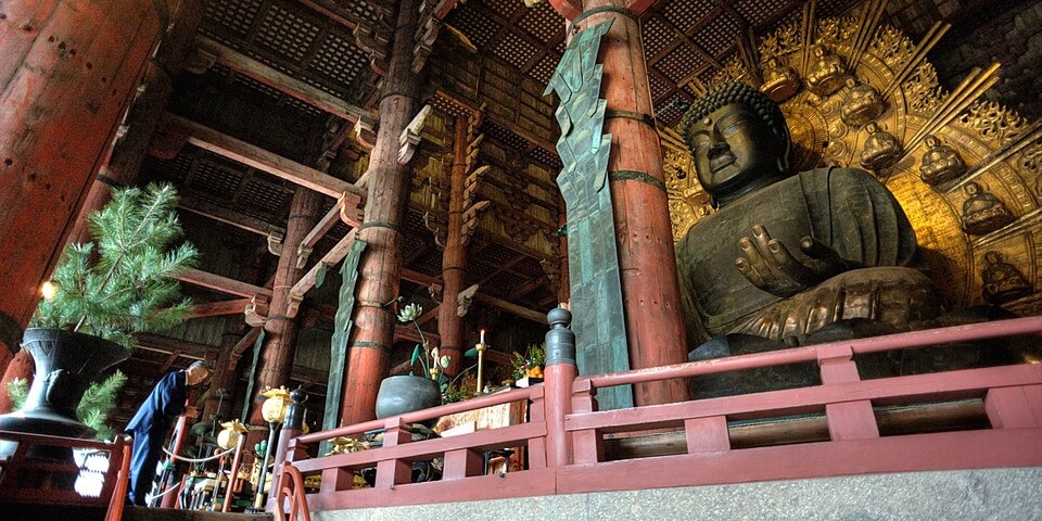 Great Buddha Hall at Todaiji, Nara