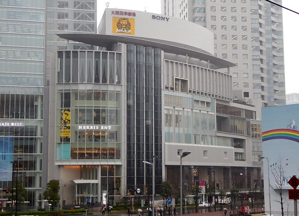The HERBIS ENT building in Nishi-Umeda